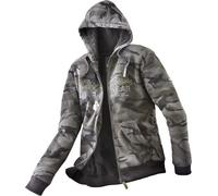 Uncle Sam Sweatjacke Oliv Camouflage/Schwarz