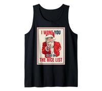 Uncle Santa Wants You to be on The Nice List Tank Top