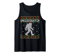 Uncle Sasquatch Bigfoot Ugly Christmas Sweaters Xmas Tank Top