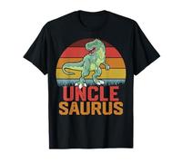 Uncle Saurus Grandpa Dinosaur Family Matching Father's Day T-Shirt