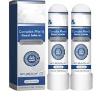 Uncle Stiffy Nasal Inhaler - Complex Men's Nasal Inhaler, Natural Ingredients, Gentle Male Prostate Care, Natural Ingredients, Restores Energy and Vitality for Men (2)