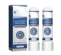 Uncle Stiffy Nasal Inhaler, Complex Mens Nasal Inhaler, Restore Energy and Vitality, Pocket-Sized (2pcs)