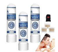 Uncle Stiffy Nasal Inhaler, Uncle Stiffy's Nasal Inhaler Firm in 5 Minutes for Men, Body Come Alive - Blood Flowing, Confidence Soaring, Naturally and Swiftly (3pcs)