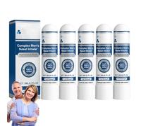 Uncle Stiffy Nasal Inhaler, Uncle Stiffy's Nasal Inhaler Stick, Menstick Complex Men's asal nhaler for Prostate Wellness (5 Pcs)