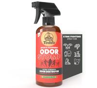 Uncle Todd’s Odor Stomp Sports Equipment Odor Eliminator Spray - Extra Strength Enzyme-Powered Deodorizer for Football, Hockey, Gym Bags, and Athletic Gear - Bamboo Blitz Scent - 16 oz