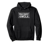 Uncle World's Okayest Funny Sarcastic Pullover Hoodie