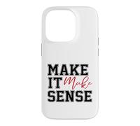 Unclear Logic Bold Script Text Graphic Case for iPhone 14 Pro