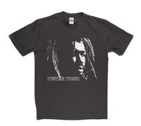 Uncleberts Peter Tosh T-Shirt (Charcoal/White Medium)