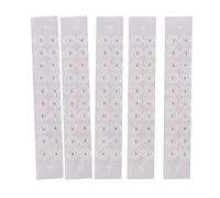 UncleS 100Pcs Acupunctures Beads Auricular Ear Sticker Massage Ear Acupunctures Patches Clear Disposables Sticker Easy Use Beads Care