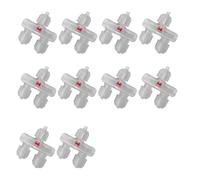 UncleS 10PCS Aquarium Air Pumps Check Valves Unidirectional NonReturn Valves 3/16 Inch Tubing Anti Backflow Fish Tanks Accessories Aquarium Check Valves Red