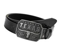 UncleS 120cm Long PU Leather Belt Retro Embossing Waistband For Men With Silver Buckle Designing For Business Casual Event Business Belt