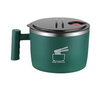 UncleS 304 Stainless Steels Noodles Bowl With Lid Leak Proof Tableware For Office Dorm Travel Portable Soup Container Leak Proof Portable Soup Container For Travel