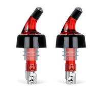 UncleS 30ml Liquor Dispenser Automatic Measured Wine Pour Spout With Steels Ball Bearing Bottle Pourer Drink Measurement Tool Steels Ball Wine Pourer For Cocktails