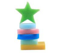 UncleS 6pcs Sponge Painting Shapes Painting Craft Sponge for Toddler Kids Assorted Pattern Early Learning Sponge Paint Tools