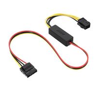 UncleS 6Pin To 4Pin Hard Drives Cord 12V To 5V Step Down Disk Power Adapter Converters Cable For Drives Disk Easy Installation Adapter