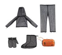 UncleS AntiMosquito Netting Suit Meshes Pants Foot Covers Fly Resistant Glove Mosquitoes Meshes Glove Screen Shield AntiMosquito Netting Suit