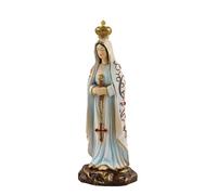 UncleS Artistic Fatima Virgin Statue Representing Peace And Devotion Resin Figurine For Home Altars And Decoration Lady Of Fatima Statue