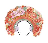 UncleS Bridal Princesses Headwear Set Girls Crowns Headdress Halloween Headpiece For Various Outfits And Event Hobbyist Flower Headdress