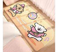 UncleS Cartoon Floormat Puppy Print Entry Mat Anti Skid Bathroom Carpet Lovely For Family Floor Mat Cartoon Dog Pattern Soft Bath Rug