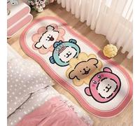 UncleS Cartoon Floormat Puppy Print Entry Mat Anti Skid Bathroom Carpet Lovely For Family Floor Mat Cartoon Dog Pattern Soft Bath Rug