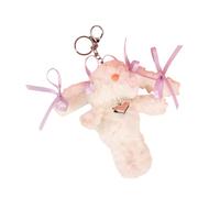 UncleS Cartoon Rabbits Plush Bag Charm Rabbits Figure PP Cotton Texture Hanging Pendant Suitable For Kids And Teens Present Stylish Plush Ornament