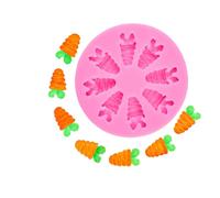 UncleS Chocolate Silicone Moulds Small Carrots Castings Molds Cake Molds Baking Fondant Epoxy Resin Silicone Small Carrots Baking Casting Fondant Moulds