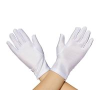 UncleS Classical White Gloves For Performances Business Meetings And Speeches Restaurant Waiter Waitress Spandex Wedding Gloves For Children