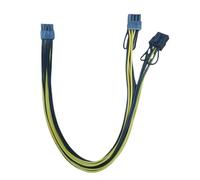UncleS CPU 8Pin To Double6+2Pin Power Cable Graphics Adapter Cord For Computer High Conductivity 18AWG Wire Replacement Graphics Card Power Cable