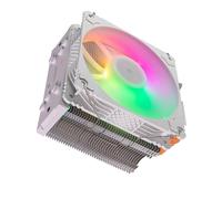 UncleS Desktop Computer Copper Cooling Fan Programmable Color Lighting Enhances Heat Dissipation 20dB Quiet Operating Computer Fan With Copper Pipe Technology
