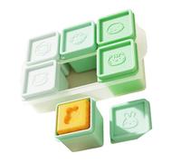 UncleS Efficient Safe Snacks Box With 6 Divided Sections Leakproof Silicone Food Holders Snacks Box With Lid For Kids Adults Baby Friendly Silicone Dividers