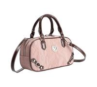 UncleS Fashionable Quilted Shoulder Bag PU Leather Crossbody Purse For Women Casual Handbag Commuters Bags For Work And Travel Elegant PU Leather Shoulder Bag