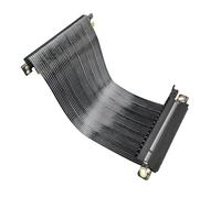 UncleS Fast Speed PCIe 5.0 X16 Two Reverse Flexible Cable 15cm ITXs Space Optimization Six Layer Low Impedance Design Backs To Backs GPU Mounting Risers