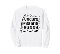 Uncle's Fishing Buddy Angler Family Design Sweatshirt