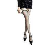 UncleS Fishnets Thigh High Stockings High Waist Suspender Tights For Women Garter Belt Pantyhose Tights Fishnets Hosiery Gifts Suspender