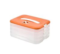 UncleS Food Storage Box Multilayer Stackable Container with Lid and Handle Time Recoder Cookie Carriers