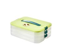 UncleS Food Storage Box Multilayer Stackable Container with Lid and Handle Time Recoder Cookie Carriers