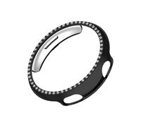 UncleS Glittering Shimmering Protective Case Suitable For Watch 5 Smartwatch Hollowed Out Design Easy Access To Screen&Button Fashionable Glittering Watch Case