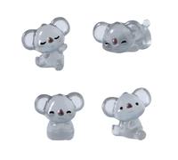 UncleS Glows In The Darks Koala Figurines Garden Koala Statue Landscape Decors Animal Figurines Sculpture Table Centrepieces Fairys Garden Accessories