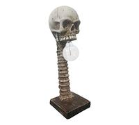 UncleS Halloween Skull Skeleton Lamp Horror 3D Statue Table Lamps Creative Party Ornament Prop Scary Prop for Home Bedroom D Halloween Skull Lamp