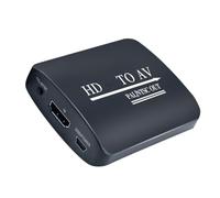 UncleS High Clear HDTV Adapter Single Way Conversion Suitable For All Genders And Scenario Video Converter Box HDMIs Adapter