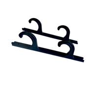 UncleS Horizontal 2 Rod Fishing Rod Holder Wall Mounted Fishing Poles Rack For Garage Wall Ceiling Stand Easily Install Poles Ceiling Storage Rack Easy Installation Mount