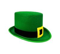 UncleS Leprechaun Homburg Vacation Top Hat Green Panama Hat Porkpie Surprise Gift Holiday Costume Accessory Cowboy Hats Or Women Kids Men Bulk