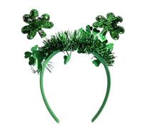 UncleS Leprechaun Irish Shamrock Headpiece Headband Irish Day Tinsel Photo Props Party Cosplay Costumes Dance Party Head Bopper