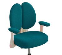 UncleS Machine Washable Chair Cover Set Water-Resistant Backrest & Seat Protectors With Elastic Edges For Indoor Use Elastics Office Chair Cover