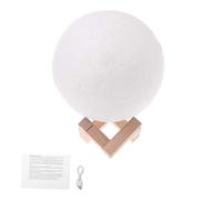 UncleS Magical LED Night Light Moon Lamp Desk USB Charging for Touch Control Ho
