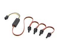 UncleS Mainboard 4Pin CPU To Large 4Pin Hard Disk Power Connection Extension Wire For Computer Assembly Hard Disk Splitter Cord Power Conversion Line