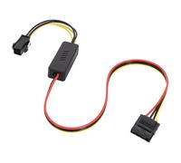 UncleS Mainboard 4Pin CPU To Large 4Pin Hard Disk Power Connection Extension Wire For Computer Assembly Hard Disk Splitter Cord Power Conversion Line