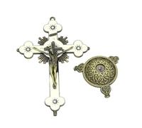 UncleS Metal Cross Ornaments Alloy Catholic Art Statue Home And Office Desktop Decoration Small Cross Ornament Catholic Symbol