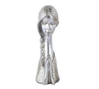 UncleS Modern Nordic Woman Figurine Delicate Expression and Realistic Appearance for Various Places Nordic Woman Statue