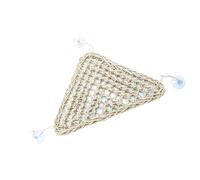 UncleS Reptiles Hammock Lounger For Bearded Dragon Lizards Comfortable Handwoven Straw Climbing Resting Bed With Suction Cup Suction Cup Hammock
